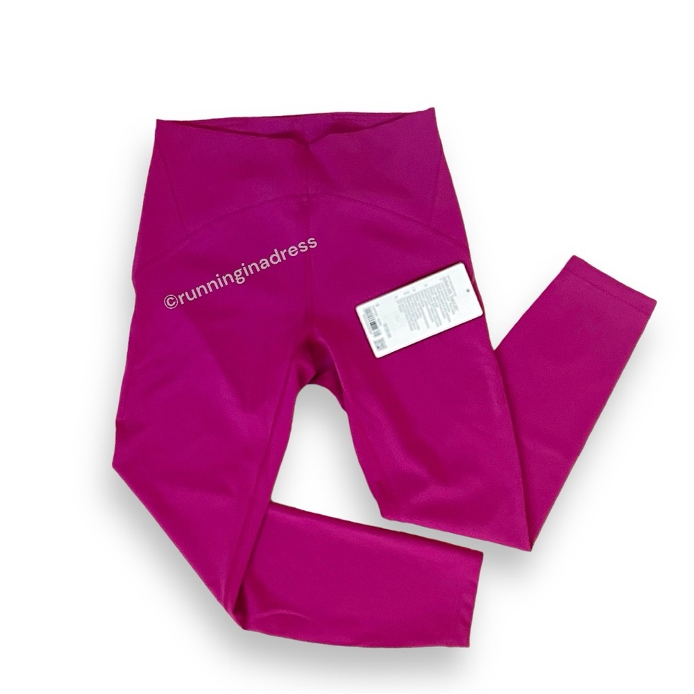 NWT Lululemon InStill HR Tight 25" In Color Magenta Purple Size 8 - Picture 5 of 14
